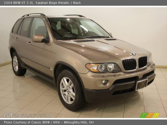 2004 BMW X5 3.0i in Kalahari Beige Metallic