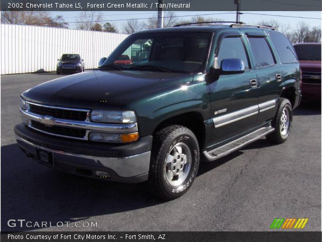 2002 Chevrolet Tahoe LS in Forest Green Metallic