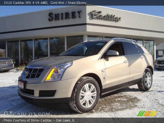 2010 Cadillac SRX 4 V6 AWD in Gold Mist