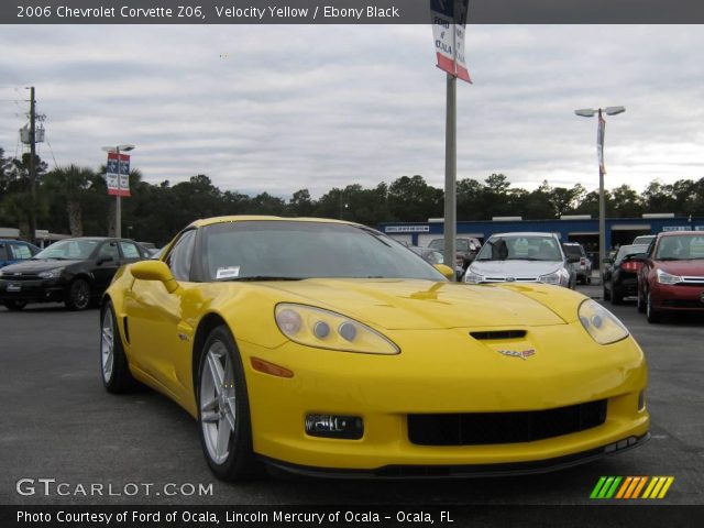 2006 Chevrolet Corvette Z06 in Velocity Yellow