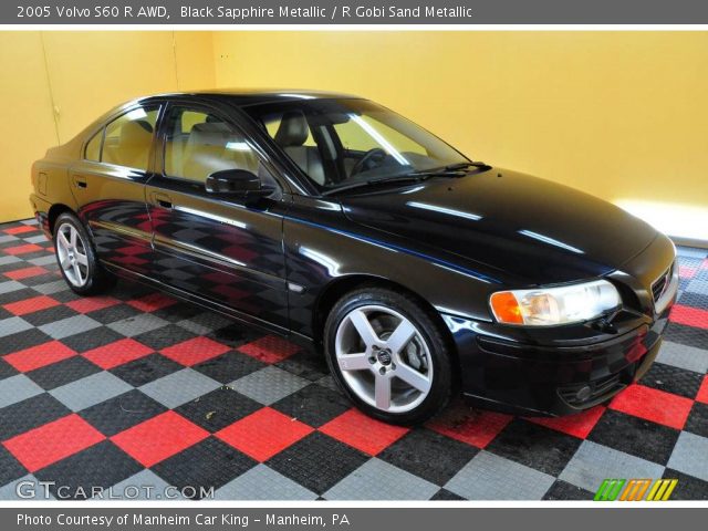 2005 Volvo S60 R AWD in Black Sapphire Metallic