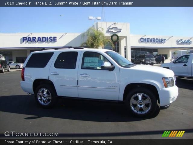 2010 Chevrolet Tahoe LTZ in Summit White