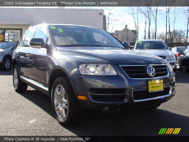 2005 Volkswagen Touareg V8 in Offroad Grey Metallic