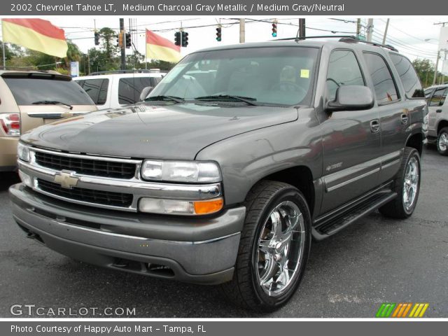 2002 Chevrolet Tahoe LT in Medium Charcoal Gray Metallic