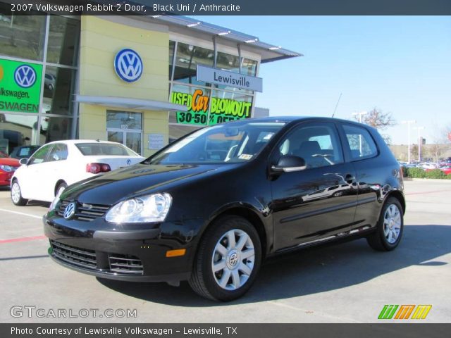 2007 Volkswagen Rabbit 2 Door in Black Uni