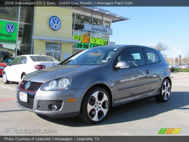 2008 Volkswagen GTI 2 Door in United Grey Metallic