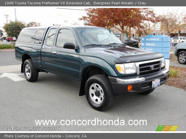 1998 Toyota Tacoma PreRunner V6 Extended Cab in Evergreen Pearl Metallic