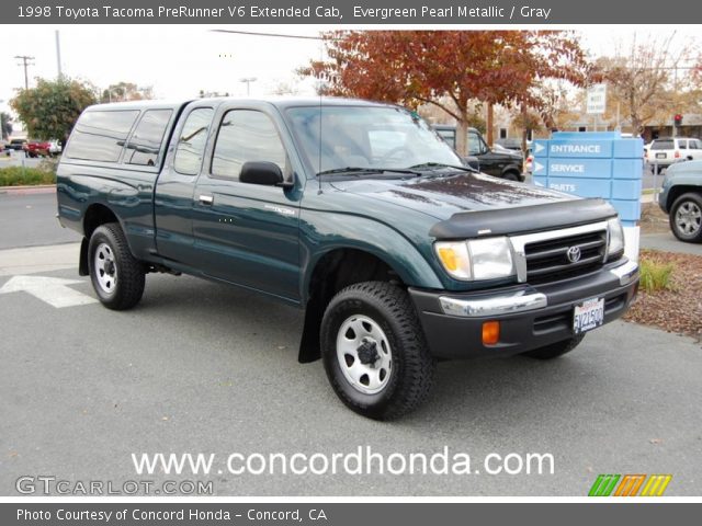 1998 Toyota Tacoma PreRunner V6 Extended Cab in Evergreen Pearl Metallic