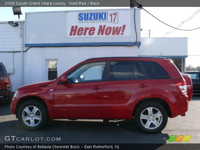 2008 Suzuki Grand Vitara Luxury in Vivid Red