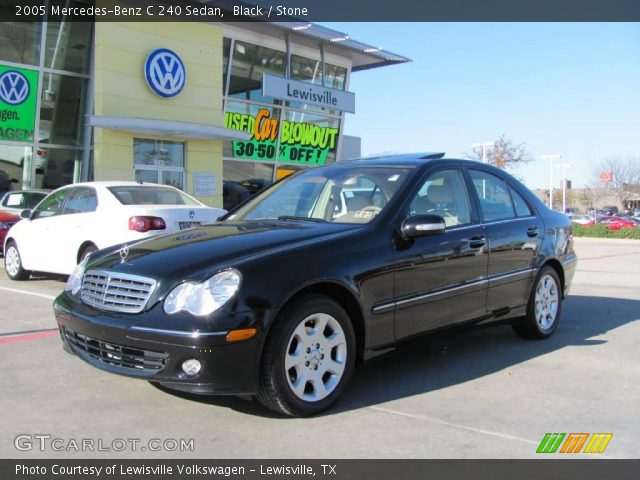 2005 Mercedes-Benz C 240 Sedan in Black