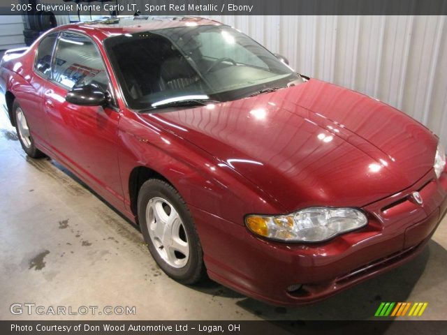 2005 Chevrolet Monte Carlo LT in Sport Red Metallic