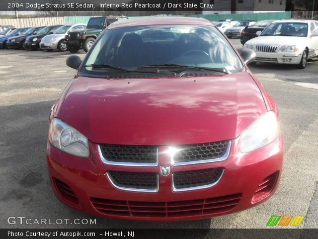 2004 Dodge Stratus SE Sedan in Inferno Red Pearlcoat