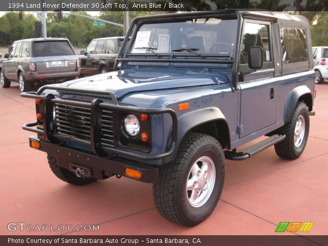 1994 Land Rover Defender 90 Soft Top in Aries Blue