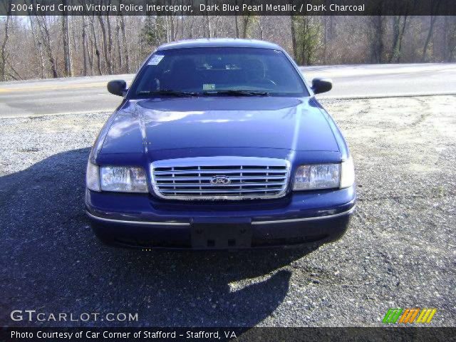 2004 Ford Crown Victoria Police Interceptor in Dark Blue Pearl Metallic