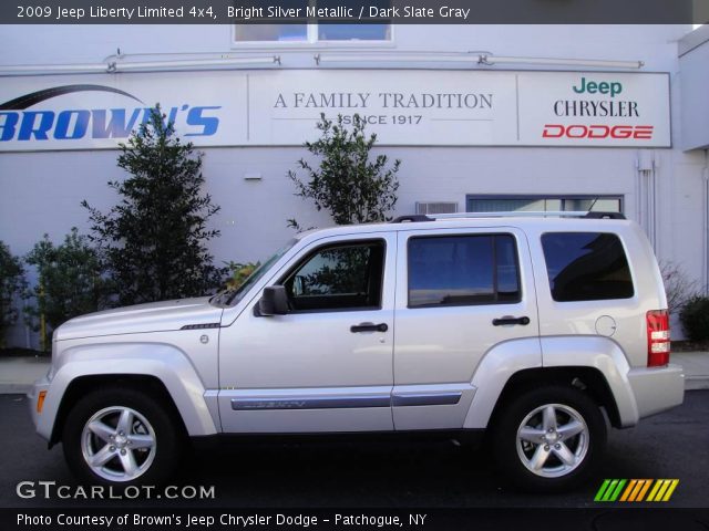 2009 Jeep Liberty Limited 4x4 in Bright Silver Metallic
