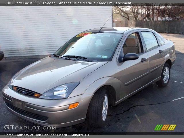 2003 Ford Focus SE 2.3 Sedan in Arizona Beige Metallic