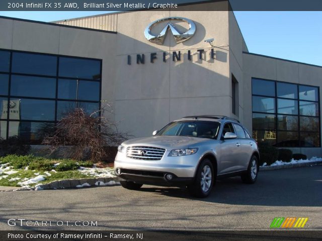 2004 Infiniti FX 35 AWD in Brilliant Silver Metallic