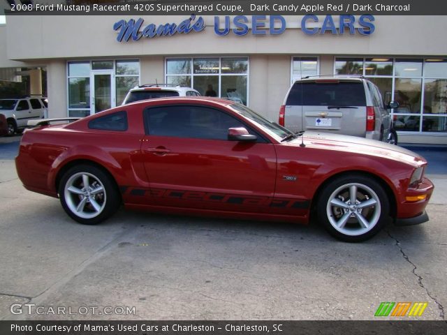 2008 Ford Mustang Racecraft 420S Supercharged Coupe in Dark Candy Apple Red