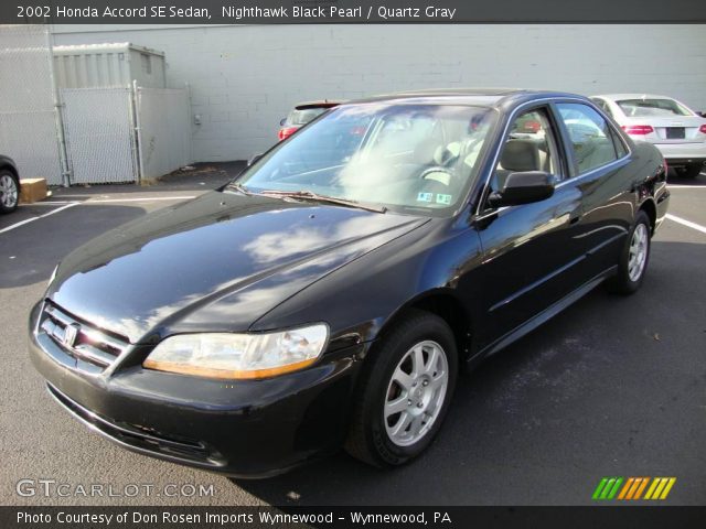 2002 Honda Accord SE Sedan in Nighthawk Black Pearl