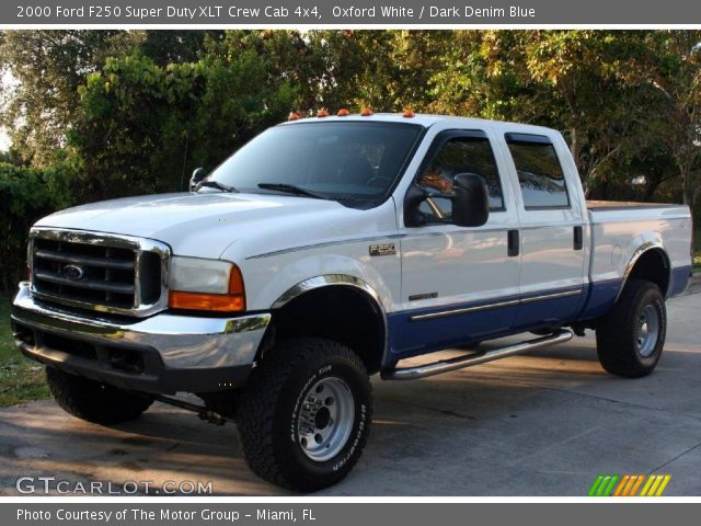 2000 Ford F250 Super Duty XLT Crew Cab 4x4 in Oxford White