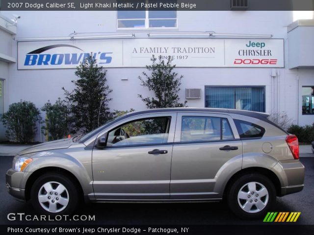 2007 Dodge Caliber SE in Light Khaki Metallic