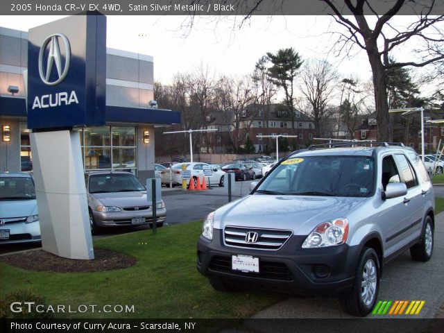 2005 Honda CR-V EX 4WD in Satin Silver Metallic