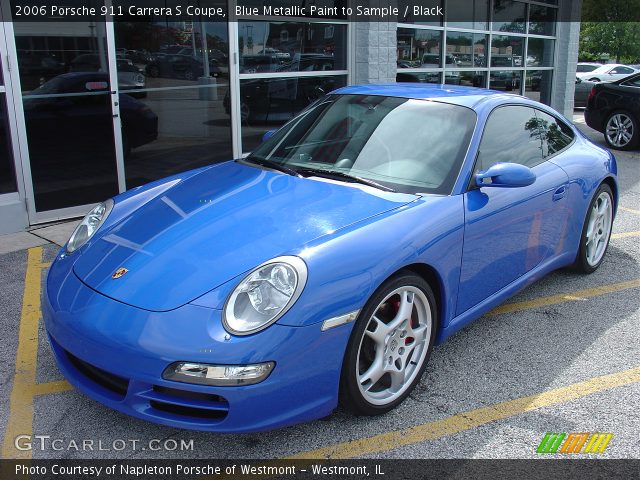 2006 Porsche 911 Carrera S Coupe in Blue Metallic Paint to Sample