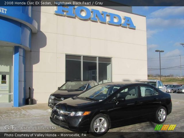 2008 Honda Civic EX Sedan in Nighthawk Black Pearl