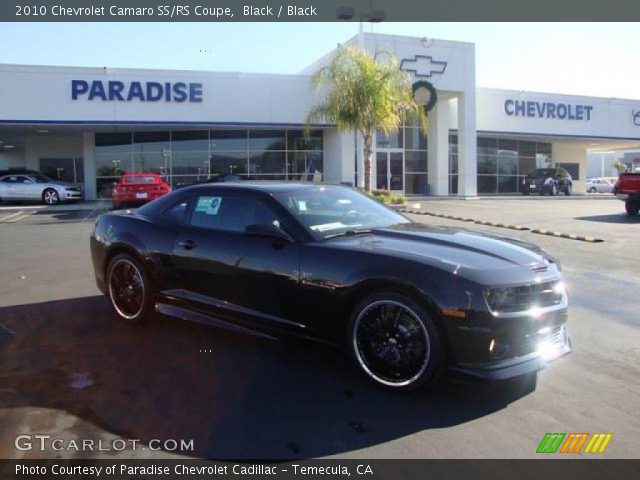 2010 Chevrolet Camaro SS/RS Coupe in Black