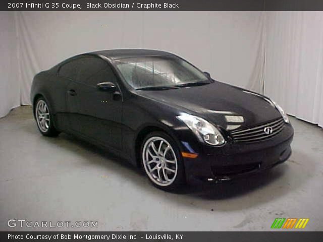 2007 Infiniti G 35 Coupe in Black Obsidian