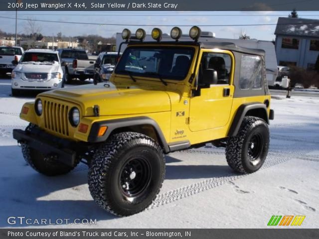 2006 Jeep Wrangler X 4x4 in Solar Yellow