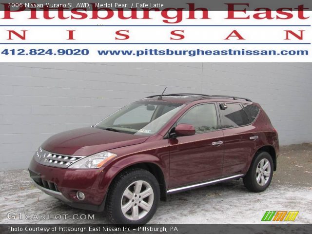 2006 Nissan Murano SL AWD in Merlot Pearl