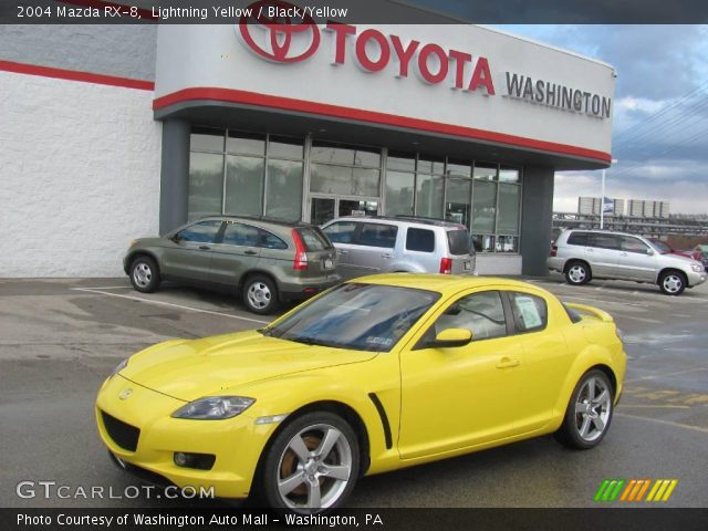 2004 Mazda RX-8  in Lightning Yellow