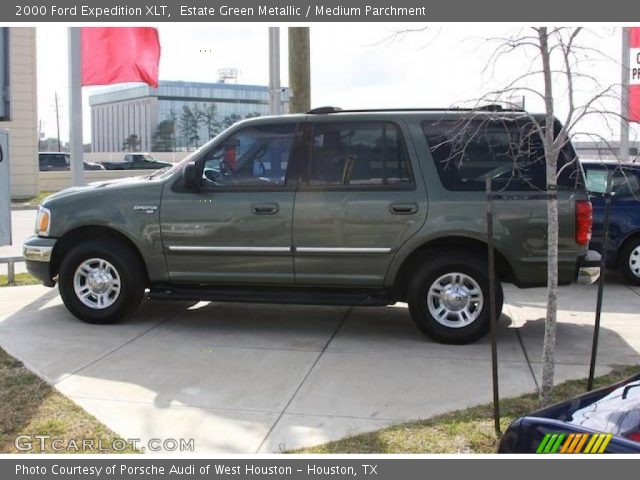2000 Ford Expedition XLT in Estate Green Metallic