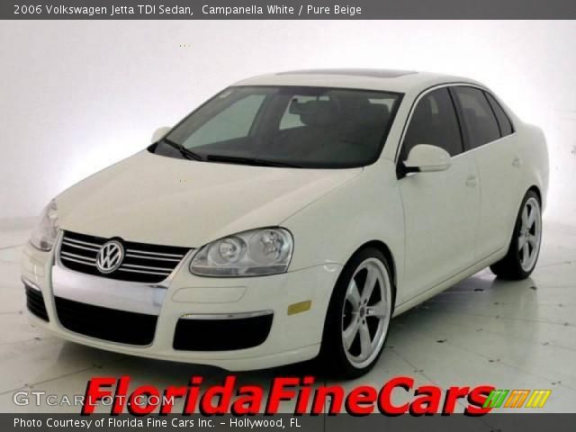2006 Volkswagen Jetta TDI Sedan in Campanella White