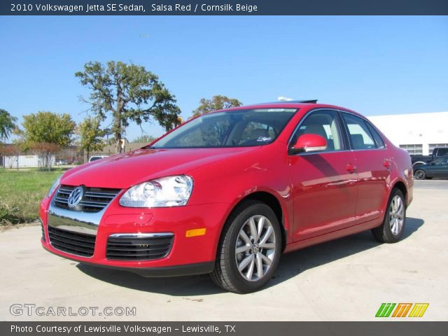 2010 Volkswagen Jetta SE Sedan in Salsa Red