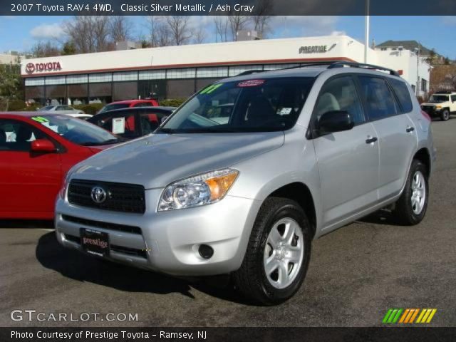 2007 Toyota RAV4 4WD in Classic Silver Metallic