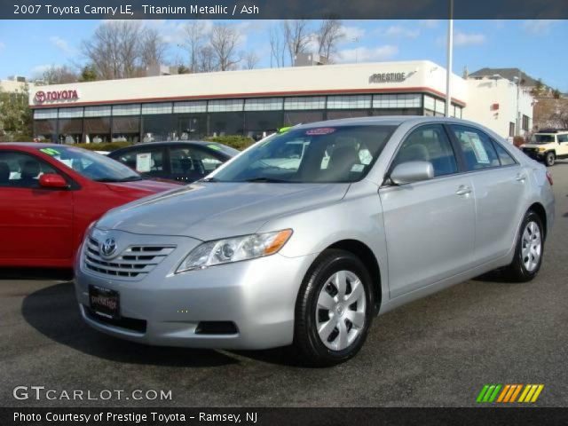2007 Toyota Camry LE in Titanium Metallic
