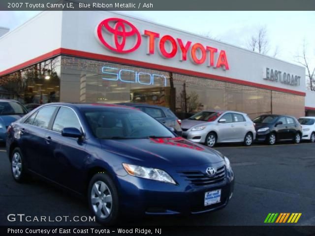 2007 Toyota Camry LE in Blue Ribbon Metallic