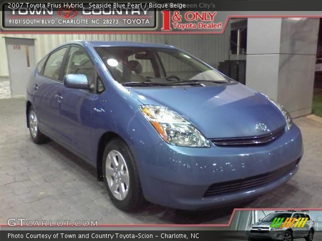 2007 Toyota Prius Hybrid in Seaside Blue Pearl