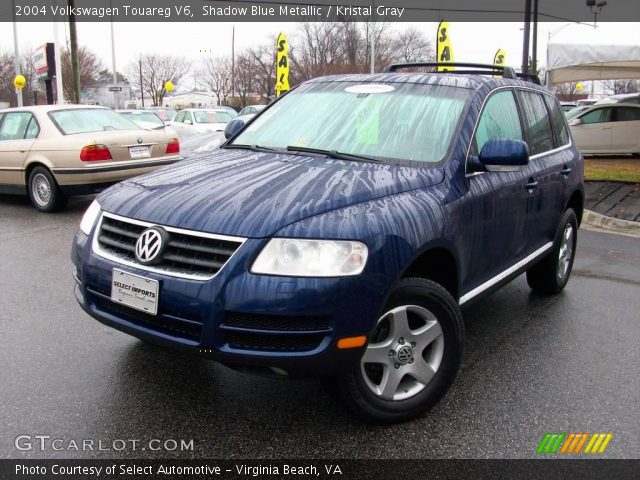 2004 Volkswagen Touareg V6 in Shadow Blue Metallic