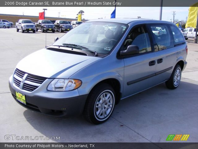 2006 Dodge Caravan SE in Butane Blue Pearl
