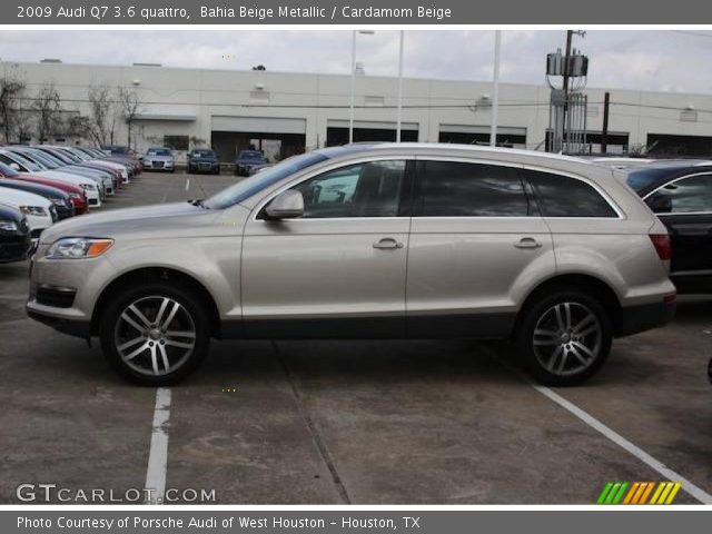 2009 Audi Q7 3.6 quattro in Bahia Beige Metallic