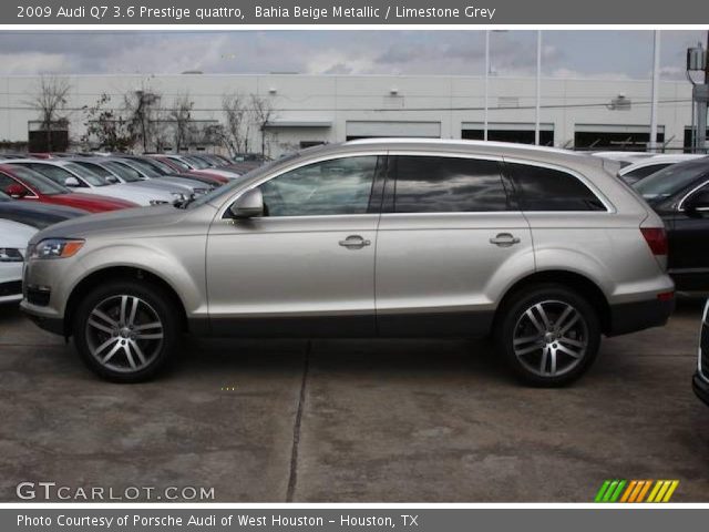 2009 Audi Q7 3.6 Prestige quattro in Bahia Beige Metallic