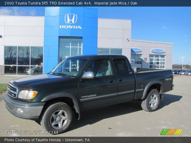 2000 Toyota Tundra SR5 TRD Extended Cab 4x4 in Imperial Jade Mica