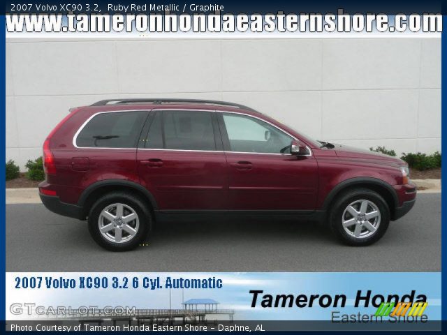 2007 Volvo XC90 3.2 in Ruby Red Metallic