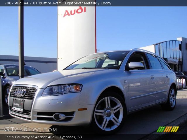 2007 Audi A4 2.0T quattro Avant in Light Silver Metallic