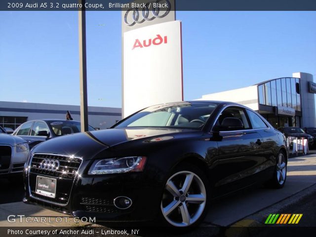 2009 Audi A5 3.2 quattro Coupe in Brilliant Black