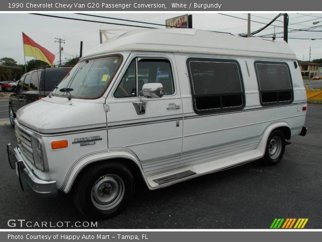 1990 Chevrolet Chevy Van G20 Passenger Conversion in White