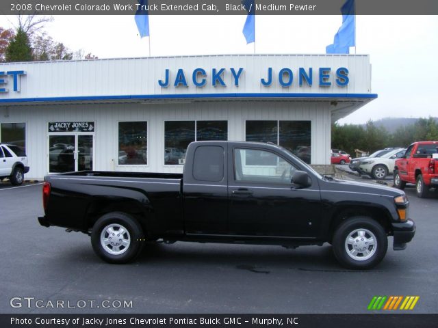 2008 Chevrolet Colorado Work Truck Extended Cab in Black